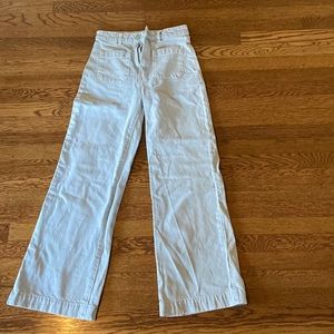 Rolla’s high rise, wide leg jeans
